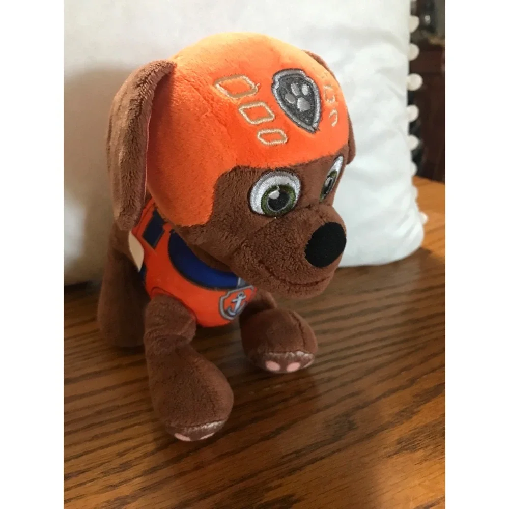 Zuma Paw Patrol Plush Dog Stuffed Animal spin master nickelodeon orange hat 2018